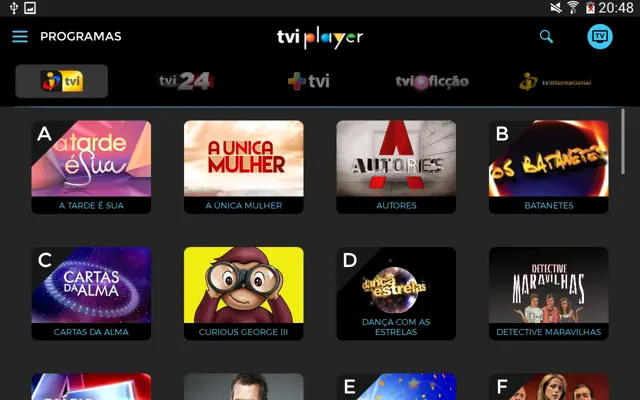 TVI Player android App screenshot 2